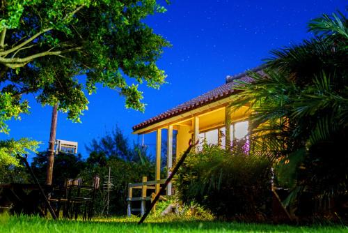 Taketomi-jima Taketomi-cho House | オーシャンビュービーチ迄徒歩8分広い庭Fusaki Garden Villa海と星とガジュマルブランコ