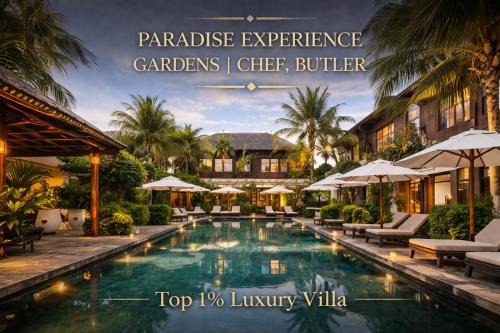 Drupadi Apartment | 2 BIG Pools, 9BD Ultra Luxury Villa Anam, Walk to Seminyak Beach, Bars! Staff