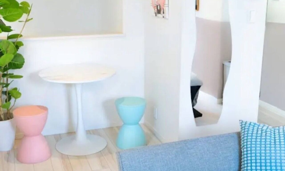 Higashi Apartment | Art House] 37 ㎡ Max 4 people 10 min walk from Shibuya station Shin-minami exit/FireStick available/Long term stay recommended