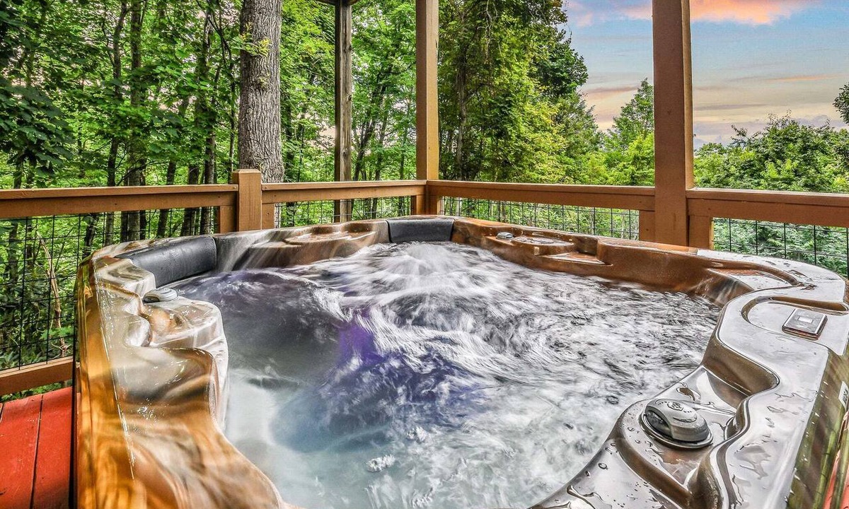 Chalet Village Cabin | Bearly Hidden Ridge: Free Attraction Tickets, Hot Tub, Pool Access & Mountain Views