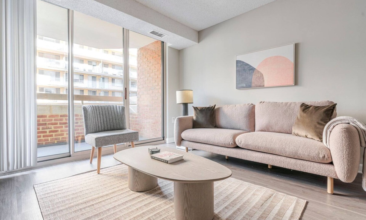 Connecticut Ave - K Street Apartment | Blueground | Connecticut Ave/K Street, rooftop, nr White House