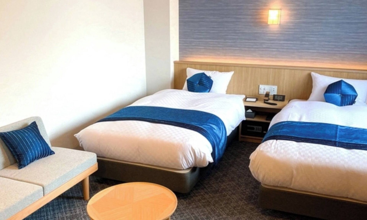 Sakyo Ward Hotel | JapaneseWestern Style Superior Twin Room for 3 p/Kyoto City Kyōto