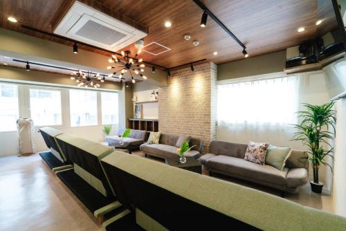 Sannomiya Apartment | LN15 RICCA 三宮5分! 別料金にて屋上バーベキュー可能!キッチン付パーティ向コンド roof top BBQ