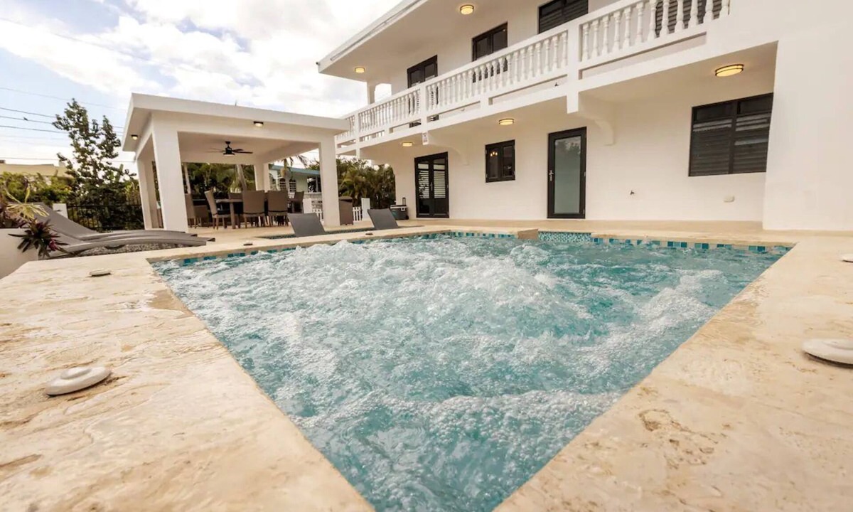 Pueblo House | Modern Duplex with Heated Pool - Short Walk to Beach