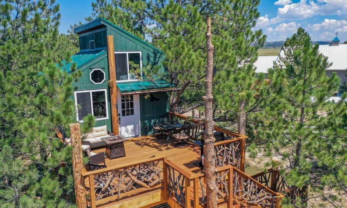 Larkspur House | Mountainside Tree House Retreat
