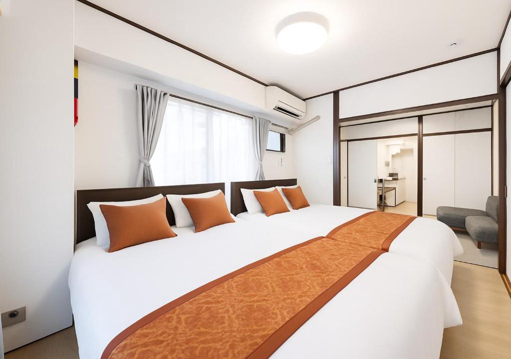 Ebisu Apartment | Shibuya,3 min walk Ebisu sta, 2min Harajuku sta,Queenbed,Switch,Wi-Fi 10G,PocketWiFi