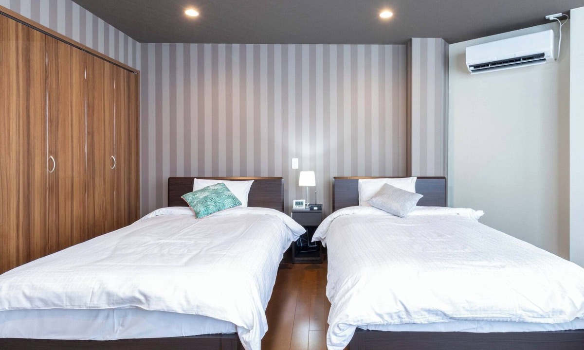 Nagano Apartment | Twin Room Nonsmoking w Parking 4 Night Stay 10 OFF 13min walk from JR Nagano Station/Nagano Nagano