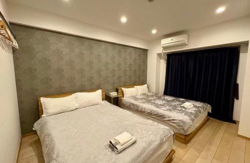 Dotonbori Apartment | 青葉邸 AOZORA 1002 Near Dotonbori 3LDK 2 Bath 2 WC Premium Tower Residence
