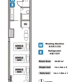 Higashi Ward Apartment | 3Near Sakae, spacious, convenient transportation