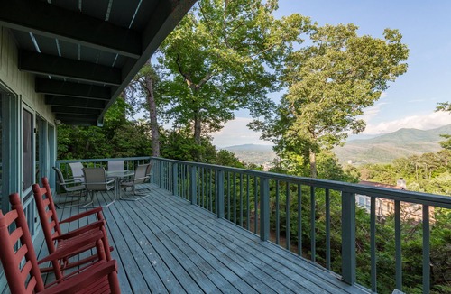 Chalet Village House | A Bears View: Breathtaking Views, Hot Tub, Game Room, and HOA Swimming Pools!