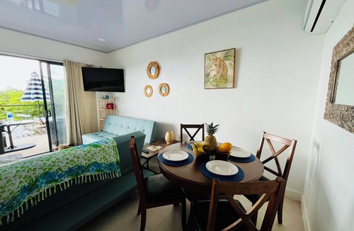 Samara Condo | CIMA DEL MAR #1 - Cozy downstairs poolside condo w/ocean views in Samara center