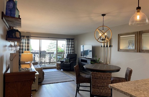 Port Clinton Condo | Coastal farmhouse condo right on the water!