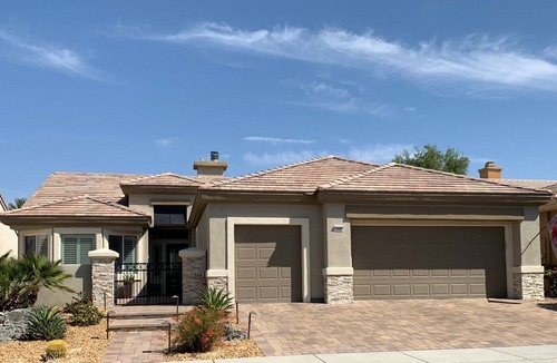 Desert Palms House | Dell Webb Resort for 55+ Snowbirds. Many amenities, views of water & mountains