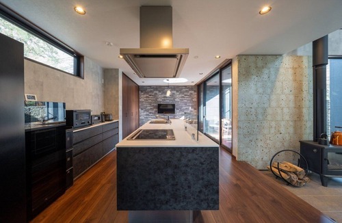 Shiobara Villa | Designer Home: Private Sauna, Wood Stove & Terrace