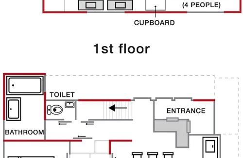 Higashiyama Ski Chalet | Enso-an - Comfort and Space near Kiyomizu Temple