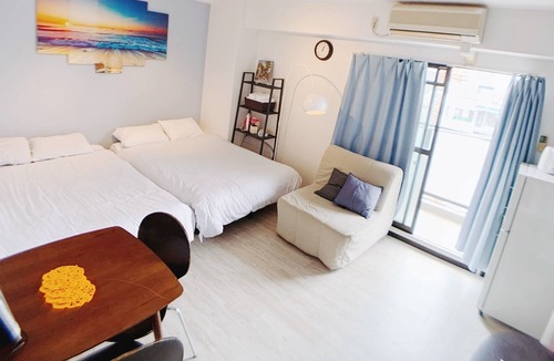 Shinsekai Apartment | Grand Deluxe King Room West 26 people room 6 ro - HOTEL AAON Tontian West 305 / Osaka Ōsaka