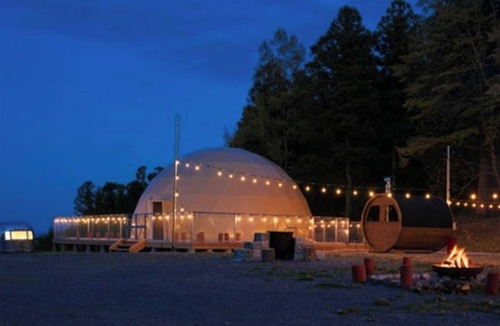 Tenei-mura RV Rental | Hibiki no Mori Sauna Glamping MORI before holid/Sukagawa City Fukushima