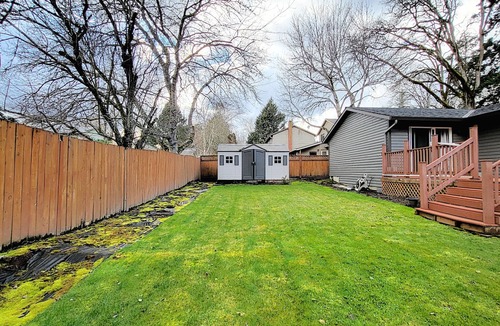 Beaverton House | NEW!Beaverton Haven with yard; Pets Allowed