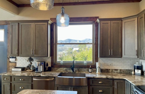 Chalet Village North Ski Chalet | NEW, Contemporary Chalet With Stunning VIEWS! HUGE Decks, Game Room, Fire Pit