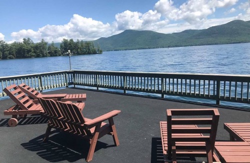 Diamond Point House | Rustic Lakefront Retreat w/Boathouse, Views & Fun