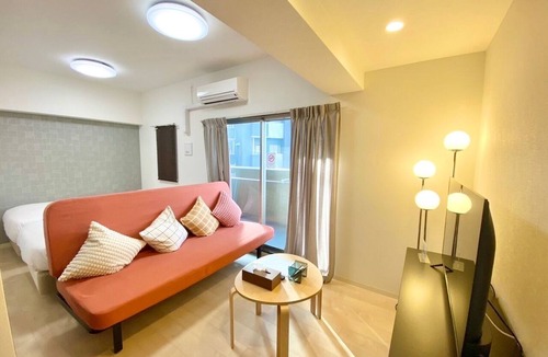 Higashinari Apartment | STwin WOM Condominium5 minutes walk from Tamatsukuri Station Free WiFi - 203/Osaka Ōsaka