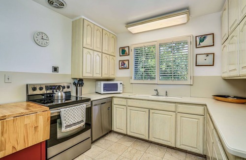 Historic Tennis Club House | Stylish, dog-friendly home with private pool & private gas grill