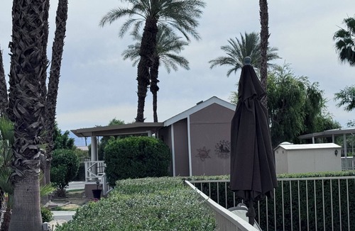 Desert Aire House | Tiny Home in premier 55+ Resort with pool, golf, hiking & cycling