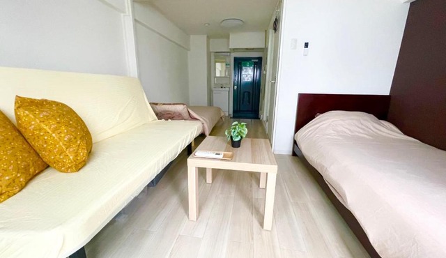 新大阪202 ワンちゃんといっしょにご宿泊可能 最大5名宿泊可能アクセス抜群ワンルーム