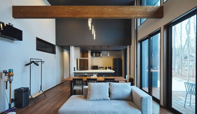 A newly built villa on a vast forest property com/Agatsuma District Gunma