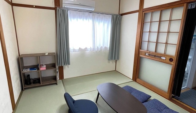 A traditional Japanesestyle room with tatami mats/Shima City Mie