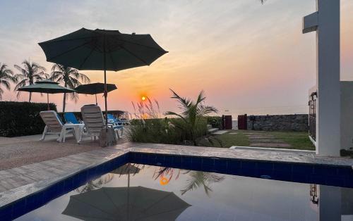 Absolute Beachfront villa in Ban Huai Yang