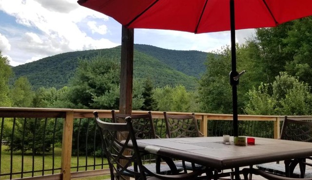 Amazing Views! Hunter Mt 5 Bedroom Home! Best location surrounded by beautiful Mt views! Enjoy Lakes, Ski Slopes & Firepit under Stars! in Hunter