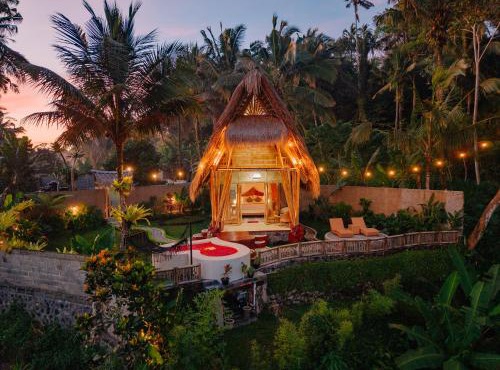 Bambu Teras Viewpoint in Karangasem