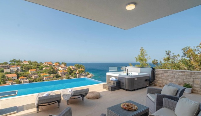 Beach front home in Prigradica with sauna in Prigradica