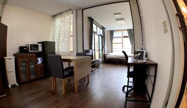 Big Stone Tsukuda 41sqm Free Parking Semi Double Bed and 3 Futons
