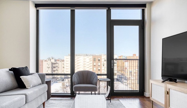 Charming 14th St 1BR w/ Gym, W/D & Lounge, walk to Metro, by Blueground