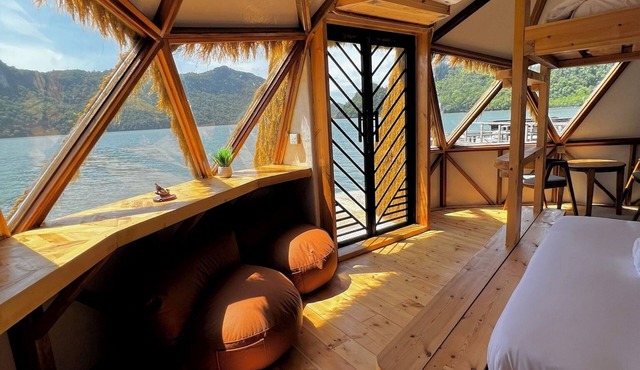 Coconest TWO: Floating Geodesic Dome Waterstay on a UNESCO Site in Langkawi