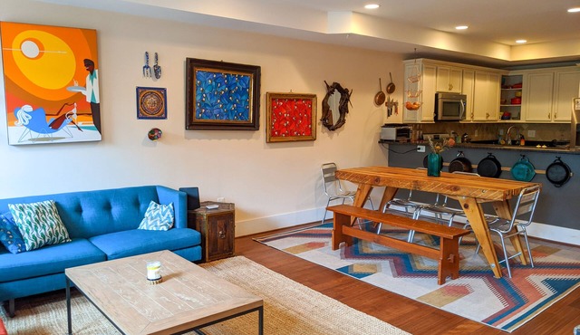 Colorful, Artsy and Spacious 3BR/3BA 2 Level Condo
