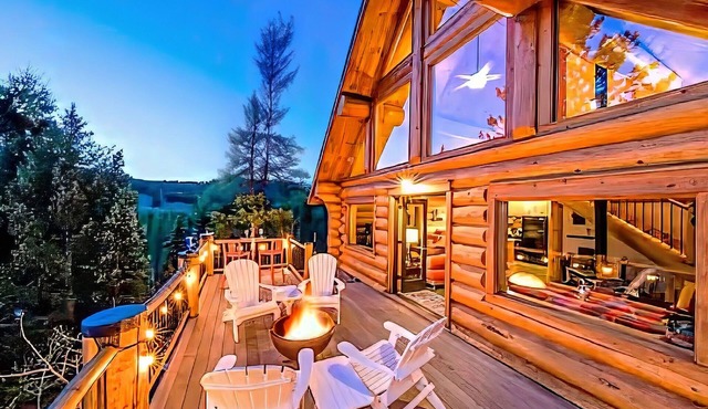 Creekside Cabin with Private Hot Tub & Wood Stove in Black Hawk