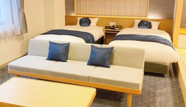 Deluxe Twin Room for 2 people | Rinn Niomon Roo/Kyoto City Kyōto