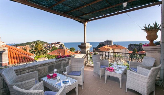 Dubrovnik Solei apartment - Old Town sea view from great terrace, Pile area