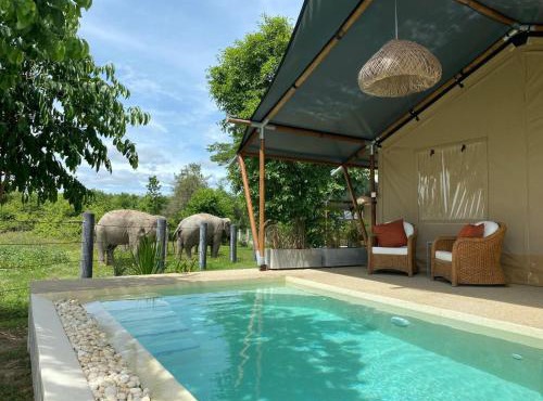 Elephant View Camp in Ban Huai Thawai