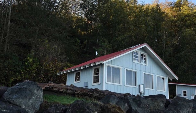 Halibut Hole Olympic Beach Cabin on the Strait of Juan De Fuca