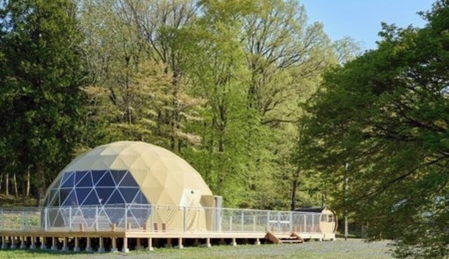 Hibiki no Mori Sauna Glamping MORI before holid/Sukagawa City Fukushima