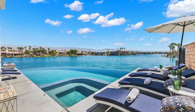 Infinity; Lakefront 5-Bedroom with Infinity Pool, Pet Friendly, & Fun Filled!