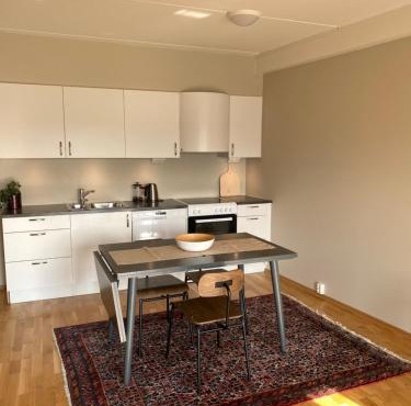 Modern apartment in Bardufoss Center - two bedrooms, garage, terrace in Bardufoss