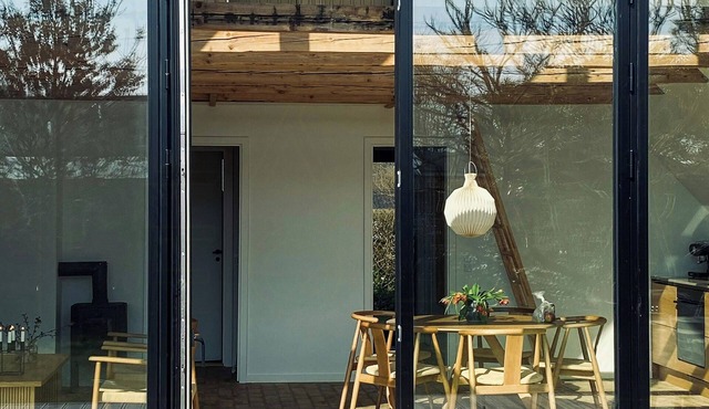 Modernized A-frame house near Saksild beach in Odder