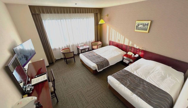 Nonsmoking Twin Room 5th 6th Floor Free Bre/Tsuyama Okayama