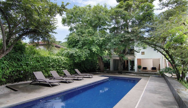 Pool-Side Apartment with Jungle Views and Beach Access