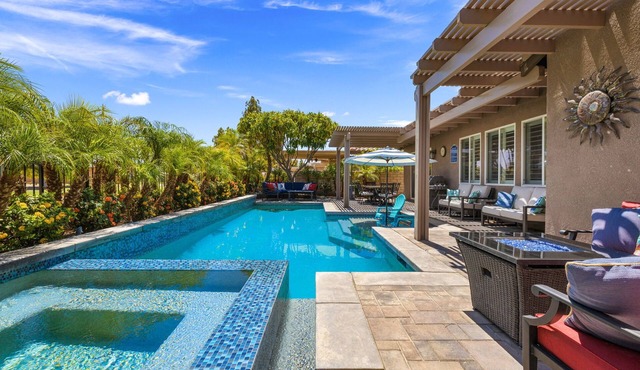Private Backyard Oasis in Indian Palms Country Club-License #24667 in Indio